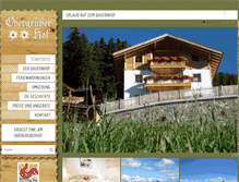 Tablet Screenshot of obergruberhof.it